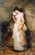 Hamilton Hamiltyon Woman with a Fan Germany oil painting artist